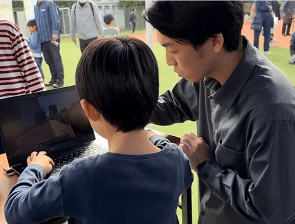 としまわんぱくまつりの様子